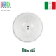 Светильник/корпус Ideal Lux, настенный/потолочный, металл, IP20, белый, SHELL PL3 TRASPARENTE. Италия!